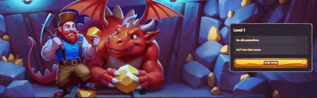 Dragonia Casino – επίπεδα loyalty και προνόμια VIP